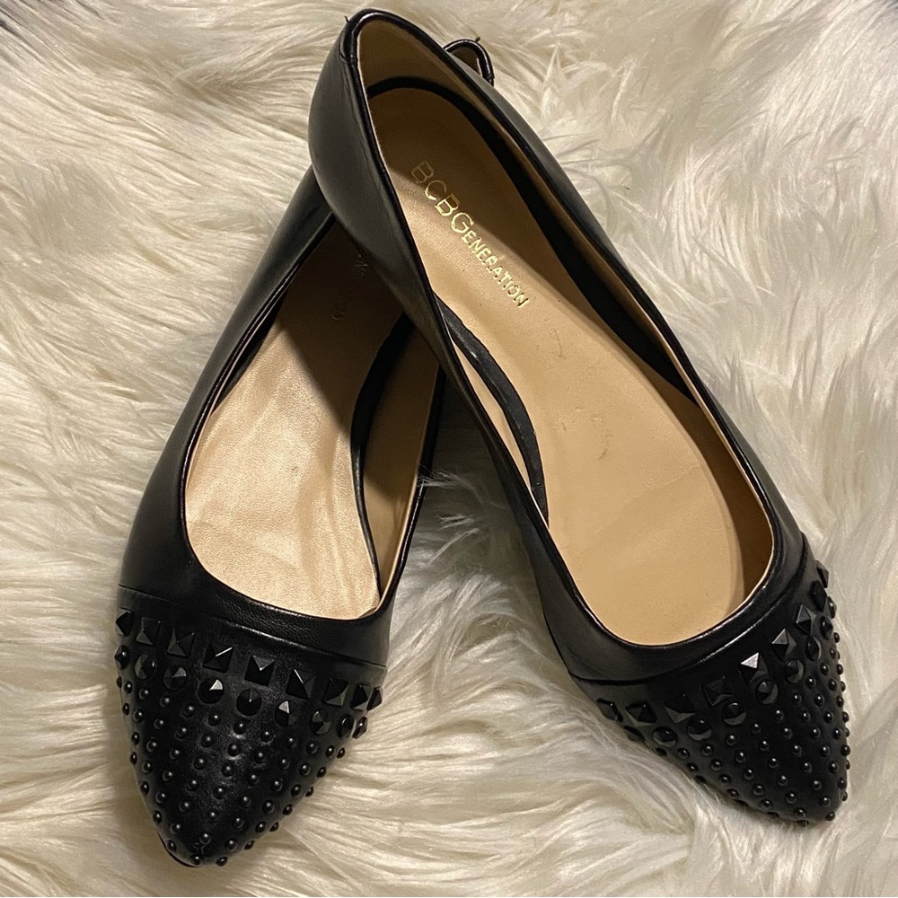 Bcbgeneration Zeleni Studded Flat - image 1